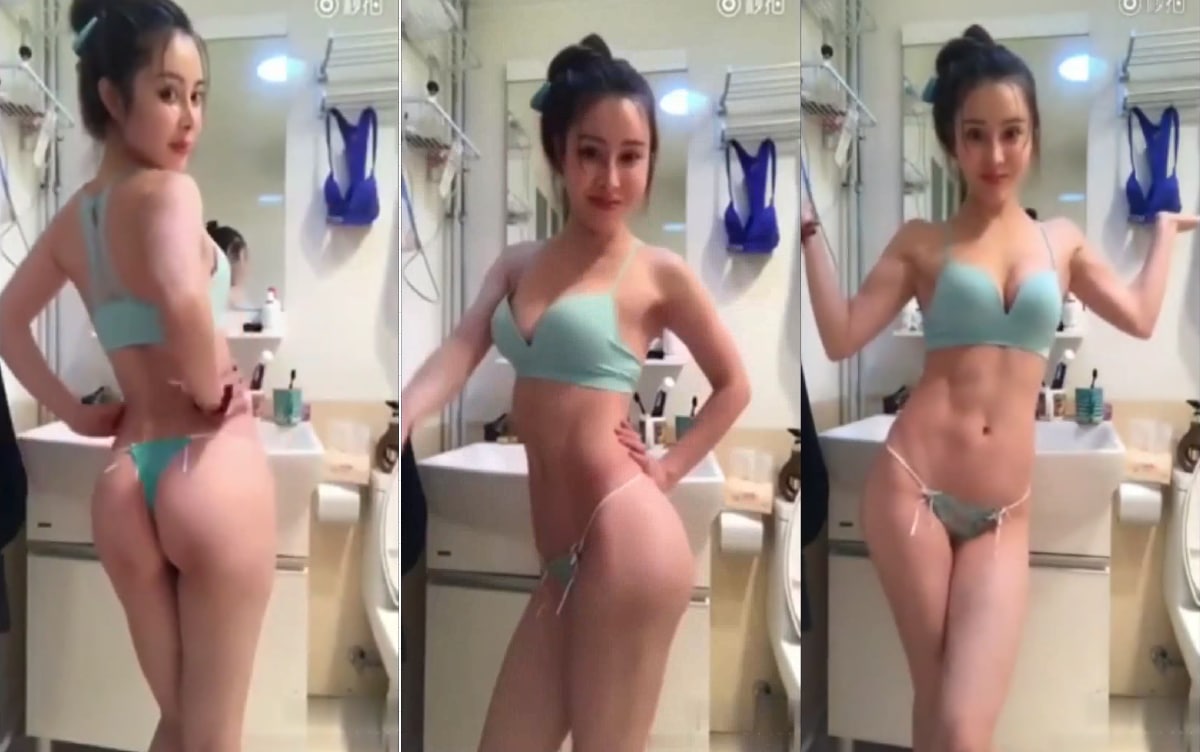 【网曝门事件】微博网红健身美女袁合荣啪啪视频流出