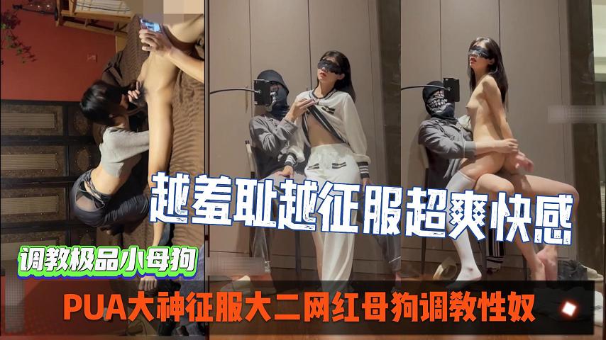 pua大神征服大二网红母狗调教性奴